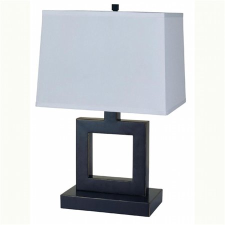 CLING 22   Square Table Lamp Dark Bronze CL106104